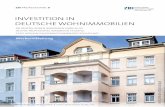 INVESTITION IN DEUTSCHE WOHNIMMOBILIEN · deutschen Immobilienfonds (EXIT-Fonds) belegten die ZBI-Fonds sowohl bei der ersten Analyse 2011 als auch bei der zweiten Analyse 2013 jeweils