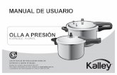 MANUAL DE USUARIO - Kalley · 2018-01-03 · MANUAL DE USUARIO Gracias por comprar este producto KALLEY. Para mayor información por favor visítenos en o contáctenos de manera gratuita