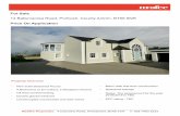 For Sale 14 Ballymacrea Road, Portrush, County Antrim ...… · Property Overview McAfee Properties 4 Coleraine Road, Portstewart, BT55 7JW T: 028 7083 2233 ... (12' 5" x 12' 4")