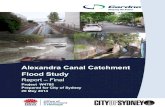 Alexandra Canal Catchment Flood Study - City of Sydney · Alexandra Canal Catchment includes the suburbs of Alexandria, Rosebery, Erskineville, Beaconsfield, Zetland, Waterloo, Redfern,
