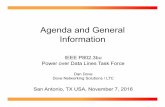 Agenda and General Information - IEEEgrouper.ieee.org/groups/802/3/bu/public/nov16/... · IEEE P802.3bu – PoDL Task Force – San Antonio, TX USA – November 2016 Plenary meeting