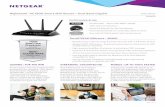 Nighthawk AC1900 Smart WiFi Routerâ€”Dual Band ... â€ Maximum wireless signal rate derived from IEEE