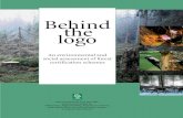Behind the logo - FERN the logo.pdfContents 1 Introduction 2 Forest certification: five-minute guide to the key technical terms 3 Methodology 4 Who’s who in forest certification: