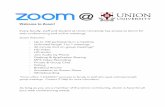 SETTING UP YOUR ZOOM ACCOUNT - Union University › it › includes › zoom-setup-2020-03.pdf · 2020-03-12 · SETTING UP YOUR ZOOM ACCOUNT To sign up for Zoom, open your web browser