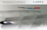 Booster for air-conditioning & refrigeration applications · ChillBooster is an adiabatic air cooling system for use on chillers and drycoolers and for all air-conditioning and refrigeration