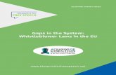 Gaps in the System: Whistleblower Laws in the EU · · The anonymous “Panama Papers” whistleblower disclosed 11.5 million documents on 215,000 offshore companies, implicating