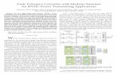 Fault Tolerance Converter with Modular Structure for HVDC ... › files › 23222997 › Fault_Tolerance_Con… · In this paper, an isolated ultra-high step-up DC/DC converter with