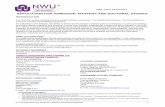 Application for admission: Masters and Doctoral Studiesstudies.nwu.ac.za/sites/studies.nwu.ac.za/files/files/... · 2019-09-30 · Protection of Personal Information Act 4 of 2013