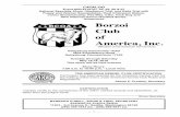 Borzoi Club of America, Inc. › pdfs › 2019-catalogue-ENTRIE… · - 1-CATALOG Event #2019116701, 02, 05, 06 & 07 National Specialty Show, Obedience Trial, and Rally Trial with