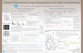 Control of Distributed Energy Storage Devices for Power Grid …€¦ · Time-Domain Analysis of Power System Stability with Damping Control and Asymmetric Feedback Delays. 49th North