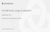 US SMB SaaS usage & adoption - Paradoxes, 2017-09-20آ  Accounting & finance software 46% Web site hosting