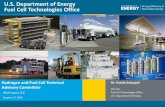 U.S. Department of Energy Fuel Cell Technologies Office Updateinfrastructure—will develop into joint venture to install stations. • 50. H. 2. stations ( public-private funds committed);