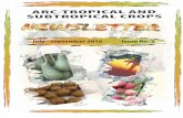 ARC-TROPICAL AND SUBTROPICAL CROPS › arc-itsc › Newsletter... · Africa's representative on the International Society for Horticultural Science (ISHS) Council, Dr Karin Hannweg