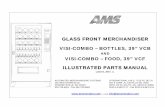 GLASS FRONT MERCHANDISER VISI-COMBO – BOTTLES, 39” VCB · 2016-12-05 · visi-combo – bottles, 39” vcb and visi-combo – food, 39” vcf illustrated parts manual loo76, rev.