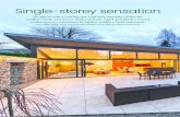 Single-storey sensation · 2019-10-01 · glass casts subtle reflections,” says Nigel, who was on site every day during the 12-month project. Van Ellen + Sheryn was involved at