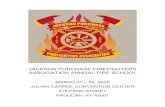 JACKSON PURCHASE FIREFIGHTERS ASSOCIATION ANNUAL FIRE SCHOOL€¦ · Firefighter Numbers are required for proper credit of training hours. JPFA Annual Fire School 2020 List of Classes