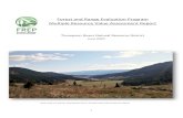Forest and Range Evaluation Program Multiple Resource Value Assessment … · Forest and Range Evaluation Program Multiple Resource Value Assessment Report . Thompson Rivers Natural