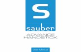 advance handstick - Sauber › downloads › dl › file › id › 355 › sauber_advance… · assistance. Alternatively, you can visit our website: , . Sauber Advance Handstick