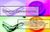 Clinical Governance - Stellenbosch Universityacademic.sun.ac.za/stellmed/CourseMaterial/Leadership and...Clinical governance is….. • ‘a system through which medical organisations