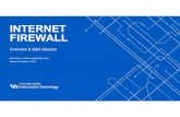 INTERNET FIREWALL - University at Buffalo › content › dam › www › ubit › docs... · 3 • We are installing a firewall at the Internet edge / border. • All traffic flowing