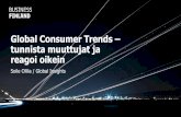 Global Consumer Trends – tunnista muuttujat ja reagoi oikein · Global Consumer Trends ... The type of hyperlocal warehousing Darkstore is building is likely to become a popular