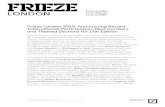 Frieze London 2019: Announcing Record International ... › sites › default › files › fairs_and_events › fl_2019... · Frieze Press Release, Page 4 of 16 June 2019: Galleries