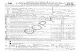 EXTENDED TO NOVEMBER 15, 2019 990 Return of …...All corporations required to file an income tax return other than Form 990-T (including 1120-C filers), partnerships, REMICs, and