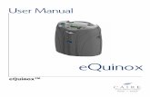 eQuinox Portable Oxygen Concentrator User Manual › wp-content › uploads › 2018 › 08 › s... · 2018-08-12 · THE PORTABLE OXYGEN CONCENTRATOR MAY BE USED DURING SLEEP UNDER