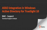 ASSO integration in Windows Active Directory for …...If a product from TrueSight family is integrated into Windows Active Directory, for example TrueSight Capacity Optimization,