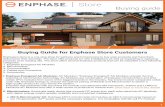 Buying Guide for Enphase Store Customers · Buying Guide for Enphase Store Customers Buying guide Click here to know the details. ... the optimal pairing of Module and Microinverter