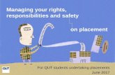 Managing your rights, responsibilities and safety on placement › __data › assets › pdf_file › 0009 › ... · • Maintain daily timesheets. Safe Work Environments: Industry