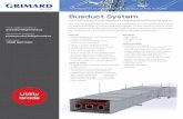Busduct System - grimard.ca€¦ · General features of Busduct System: Rated voltage 600 V 5 kV 15 kV Test voltage at power frequency kV 1 min 2.2 19 36 Impulse withstand voltage