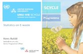 Presentazione di PowerPoint - United Nations 2_8UN… · Africa: 1.9 kg/inh Asia: 4.2 kg/inh Americas: 11.6 kg/inh Build the base for solving the global e-waste issue: Improving world