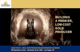 BUILDING A PREMIER, LOW-COST GOLD PRODUCER• Technology: Ausmelt • 2013 Concentrate Smelted: 152,457 tonnes Krumovgrad Project, Bulgaria ... APPLICATION LAYERS. Mobile Equipment