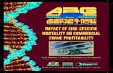 IMPACT OF SIRE-SPECIFIC MORTALITY ON ... › genetics › docs › tech-bulletins...AmericasBestGenetics.com IMPACT OF SIRE-SPECIFIC MORTALITY ON COMMERCIAL SWINE PROFITABILITY D.