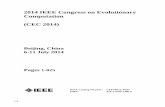 (CEC 2014)toc.proceedings.com/23408webtoc.pdf · 2014-10-22 · (CEC 2014) Beijing, China 6-11 July 2014 IEEE Catalog Number: ISBN: CFP14ICE-POD 978-1-4799-1486-9 2014 IEEE Congress
