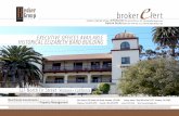 broker lert - images1.loopnet.com€¦ · Hutton Becker 805.653-6794 ext. 212 | hbecker@beckergrp.com 121 North Fir Street, Suites E/H Ventura • California • Executive Suite E