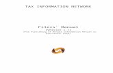 TAX INFORMATION NETWORK Filers... · Web viewThe Finance Act, 2003 inserted a new provision namely Section 285BA in the Income Tax Act, 1961 which was later on substituted by the