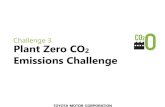 Challenge3 Plant Zero CO2 Emissions Challenge · Challenge 3 Plant Zero CO 2 Emissions Challenge. 2013 2020 2050 Reducing CO 2 emission from the plants by 35% or more (compared to