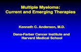 Multiple Myeloma: Current and Emerging Therapies · SMM, smoldering multiple myeloma; MM, multiple myeloma. 5 % Progressing to Symptomatic MM Mayo Clinic3 3 Criteria: 1/3 Criteria