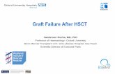 Graft Failure After HSCT - wbmt.org · ivBU+FLU+MEL+ATG; Non engraftment at day +28. Decision for Haplo identical using BM mother cells and post HSCT CY. Conditioning regimen CY+FLU+TBI.