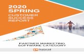Spring 2020 Partner Marketing · calculate the final Customer Success Report rankings. The overall Customer Success ranking is a weighted average based on 3 parts: Content Score is