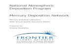 National Atmospheric Deposition Program Mercury Deposition ...nadp.slh.wisc.edu/lib/qa/HALqar2009.pdf · Frontier Global Sciences, Inc. P a g e | 3 National Atmospheric Deposition