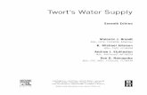 Twort's water supply - GBV · 4.1 Groundwater, Aquifers andTheirManagement 117 4.2 Yield Uncertainties andTypesofAbstractionWorks 120 4.3 PotentialYieldofanAquifer 122 4.4 Assessment
