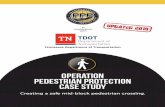 Operation Pedestrian Protection Case Study · permanent, seasonal or temporary medians, pedestrian refuge islands and build-outs. As a modular system, different shapes can be made