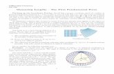 Measuring Lengths { The First Fundamental Formcs749/spr2016/handouts/vas_surf2.pdf · Meridians and Parallels 2. Examples. 1. On a sphere x = (acos cos˚;asin cos˚;asin˚);the ˚-curves