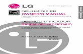 SPA ÑOL DESHUMIDIFICADOR MANUAL DEL PROPIETARIO · Inside you will find many helpful hints on how to use and maintain your dehumidifier properly. Just a little preventive care on