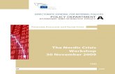 DIRECTORATE GENERAL FOR INTERNAL POLICIES SPECIAL ... · The anatomy of the financial crisis of the early 1990s The Swedish financial crisis in the 1990s: A ”classical” story