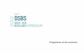 Programme of the sessions - Universidade de Aveiro14dsbs.web.ua.pt/.../14DSBSProgramme_final.pdfBiodiversity and ecosystem functioning – Habitats and their assemblages Chair pe rsons: