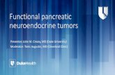 Functional pancreatic neuroendocrine tumors...JAMA Oncol . 2017. Using data from the SEER program, pancreatic neuroendocrine tumors are on the rise given increased utilization and